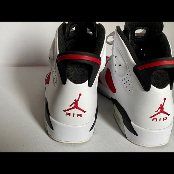 MINT CONDITION 2014 Air Jordan 6 'Carmine' - Picture 7 of 12